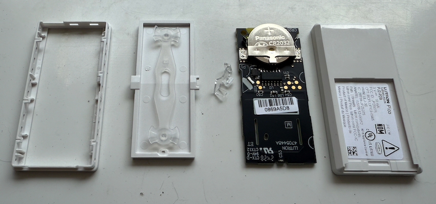 internals of the remote